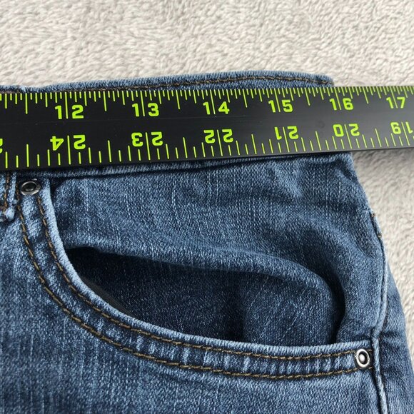 2 Lee Womens Jeans 14 Medium Lot Of Two Classic Straight Leg Mid Rise Relaxed - Picture 6 of 16